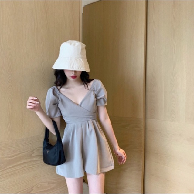 Jumpsuit trễ vai ulzzang