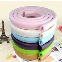 1 cuộn dây cao su bọt biển mềm dài 2m dán bọc góc cạnh bàn, tủ kính, giường an toàn cho bé