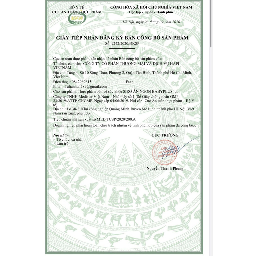 Siro BabyPlus giúp cho bé hết biếng ăn, giúp bé ăn ngon hơn, tăng cường sức đề kháng