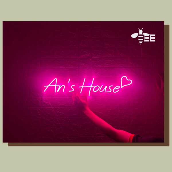 Đèn Led Neon Sign Theo Tên Trang Trí Bàn Làm Việc, Phòng Ngủ - Decor Theo Yêu Cầu, Tùy Chọn Màu