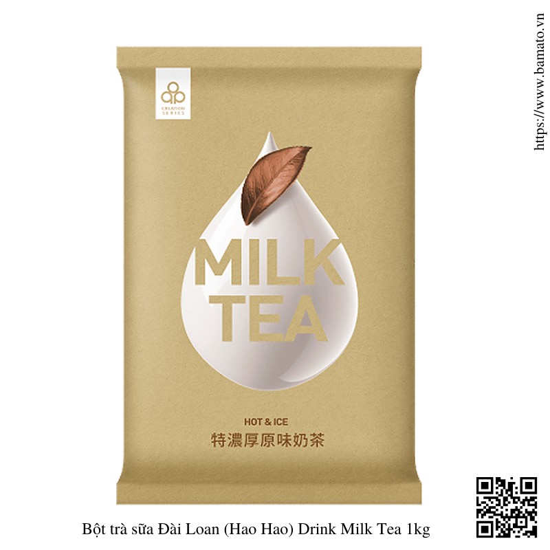 Bột trà sữa Đài Loan Milk Tea chiếc lá 1kg