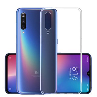 Ốp Silicon dẻo Xiaomi Mi 9 (trong suốt)