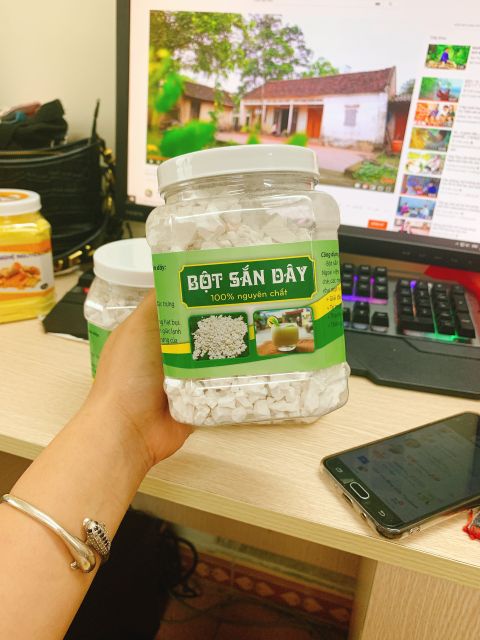 0,5kg Bột Sắn Dây Nguyên Chất 100℅