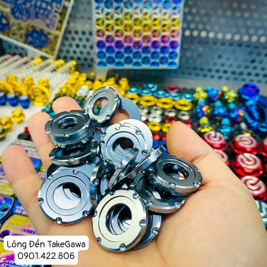 Lông đền Takegawa 6/8/10/12li Xám Titan