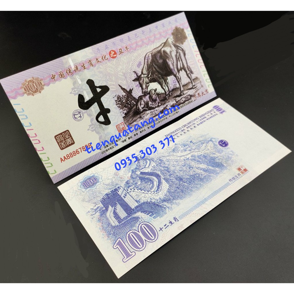 Bộ 4 Tờ Tiền Hình Con Trâu Macao Lưu Niệm Patacas Lì Xì Tết 2021 | BigBuy360 - bigbuy360.vn