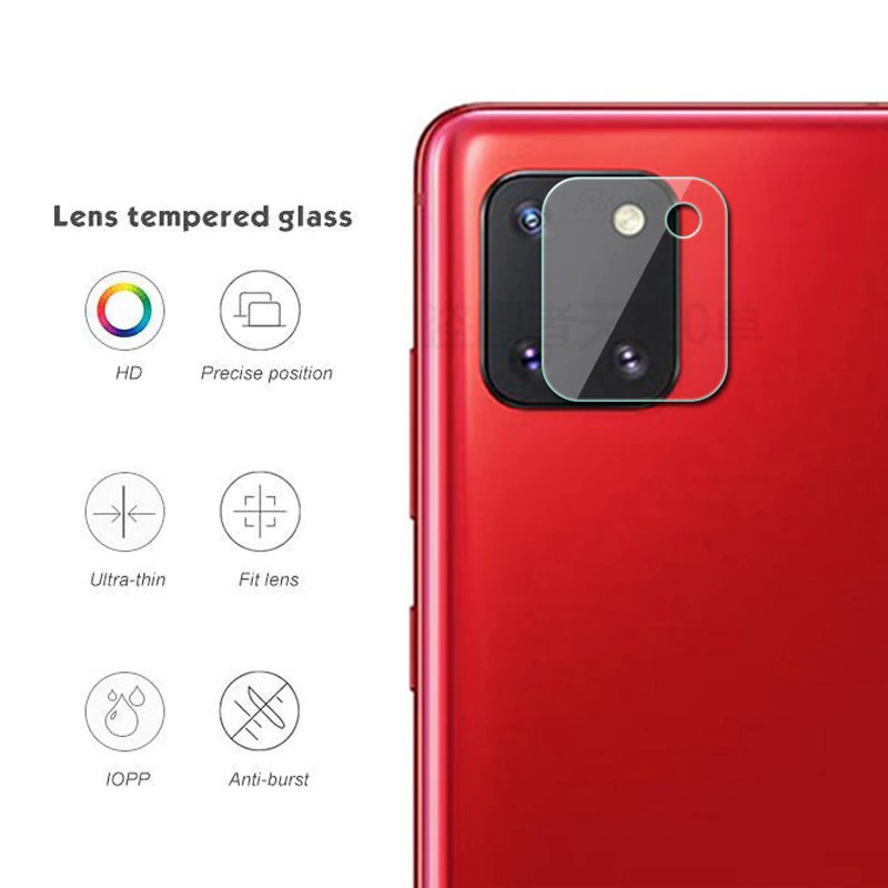 Kính Cường Lực chống trầy Camera Samsung Note 10 Lite