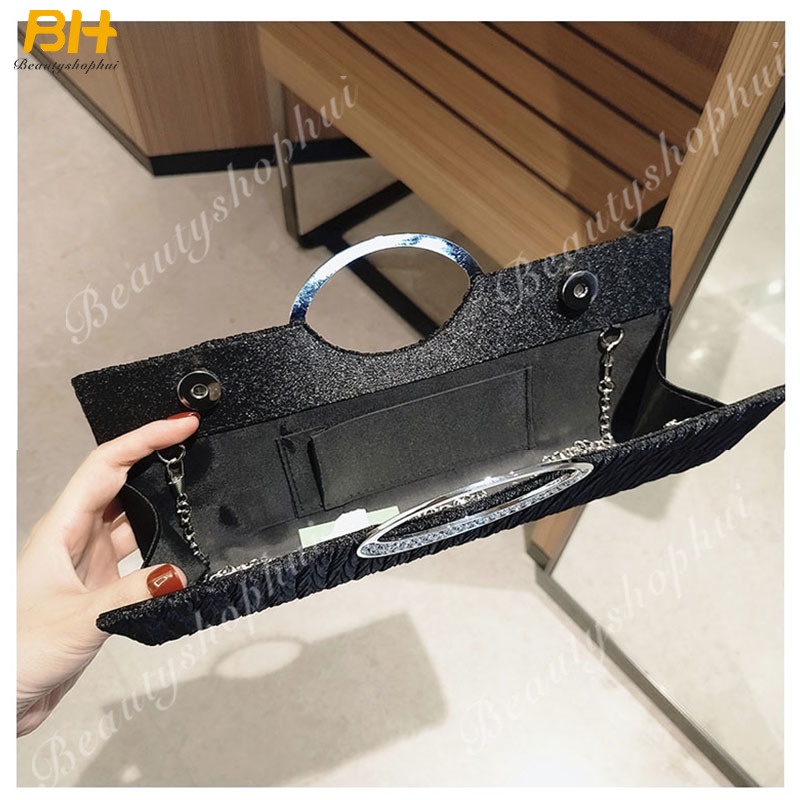 Ví Cầm Tay Dự Tiệc Lấp Lánh Theo Phong Cách Công Chúa