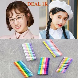 [GIÁ RẺ BẤT NGỜ] [FREESHIP] [ DEAL 1K ] Kẹp tăm, kẹp xước nhiều màu, Kẹp tăm cầu vồng Hàn Quốc siêu đẹp ( 2 cái )