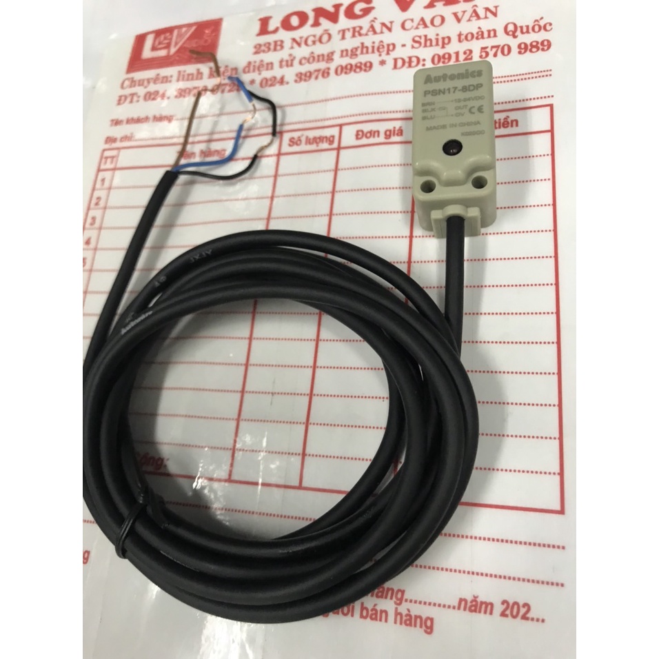Cảm biến tiệm cận Autonics PSN17-8DP PNP NO 8mm 12-24VDC