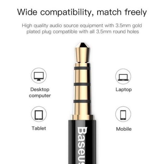 Tai Nghe Nhét Tai Baseus H06 Cổng 3.5mm Cho Âm Thanh Sống Động