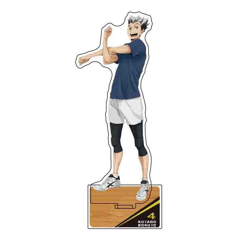 Mô hình nhân vật anime Haikyuu bằng acrylic có giá đỡ trưng bày độc đáo
