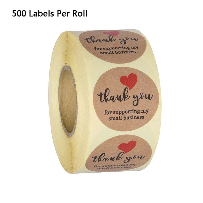 500 Sticker Dán Chữ Thank You
