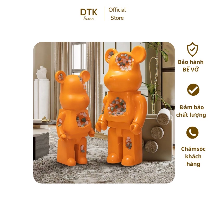 BEARBRICK 1000% Tượng BE@RBRICK 80CM trang trí