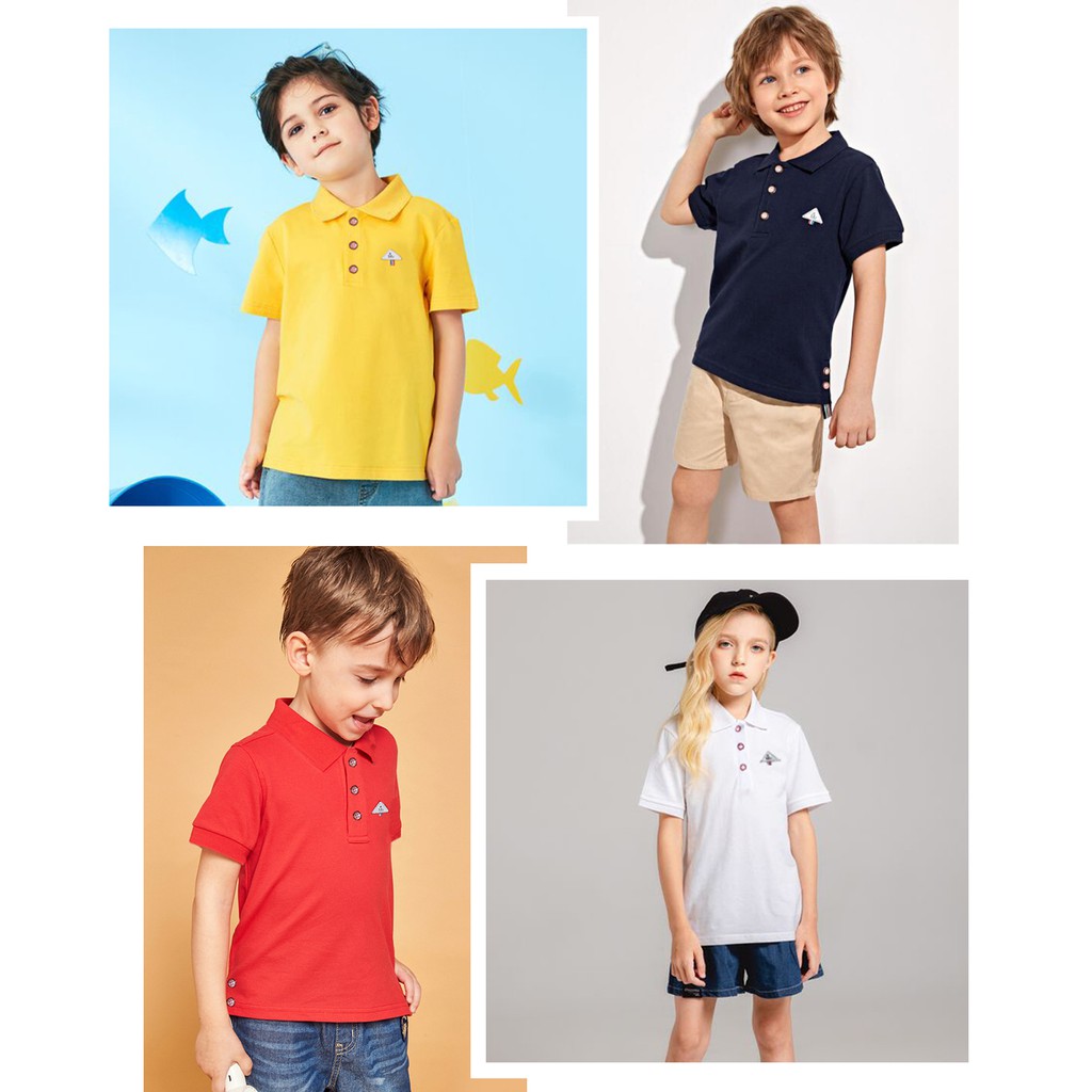 High Quality Kids Clothes Boy T-shirt Children Polo Shirt boys Clothing Cotton Short Sleeve Lapel Fashion