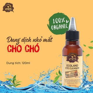 Dung dịch nhỏ mắt cho chó Budle Budle ecoland Eye Cleaner 120ml