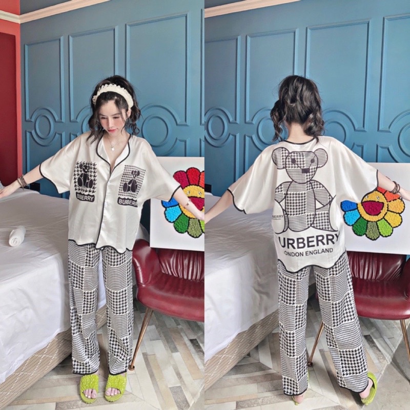 Các mẫu Pijama tay dài quần dài SATIN cao cấp giá siêu rẻ❤️