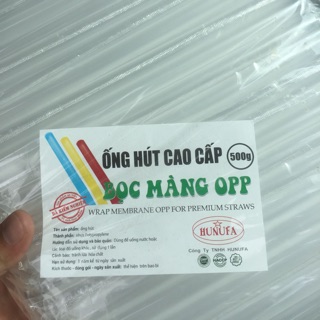 Ống hút bọc màng hunufa phi 12