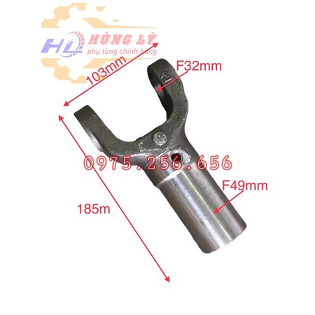 Đầu cái 130 16 then 2T5 lắp bi 32*94 phụ tùng ô tô phụ tùng Hùng Lỳ