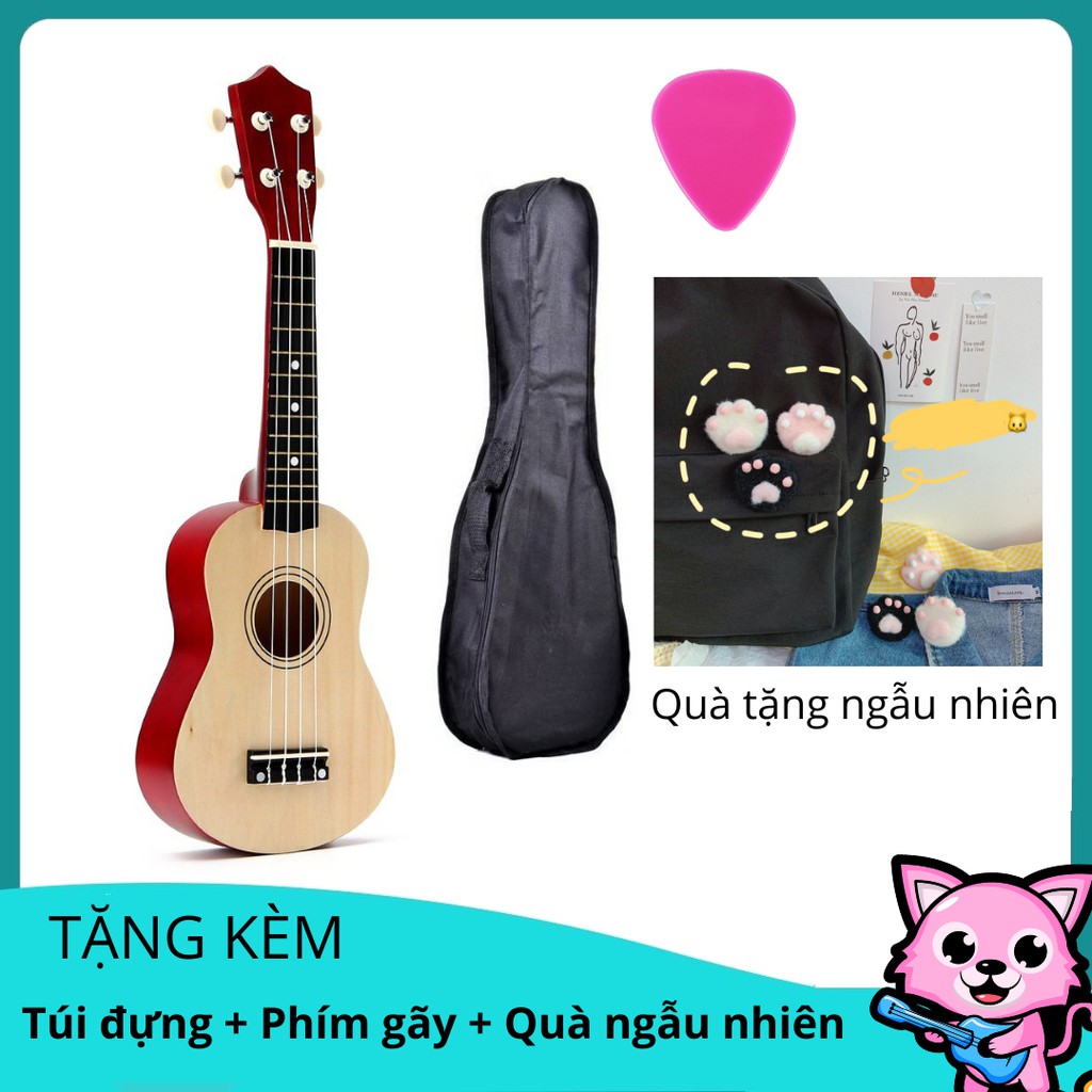 Đàn Ukulele Soprano cao cấp nhập khẩu chính hãng.Quà tặng kèm theo ngẫu nhiên sticker, sổ tay, hộp bút siêu bất ngờ