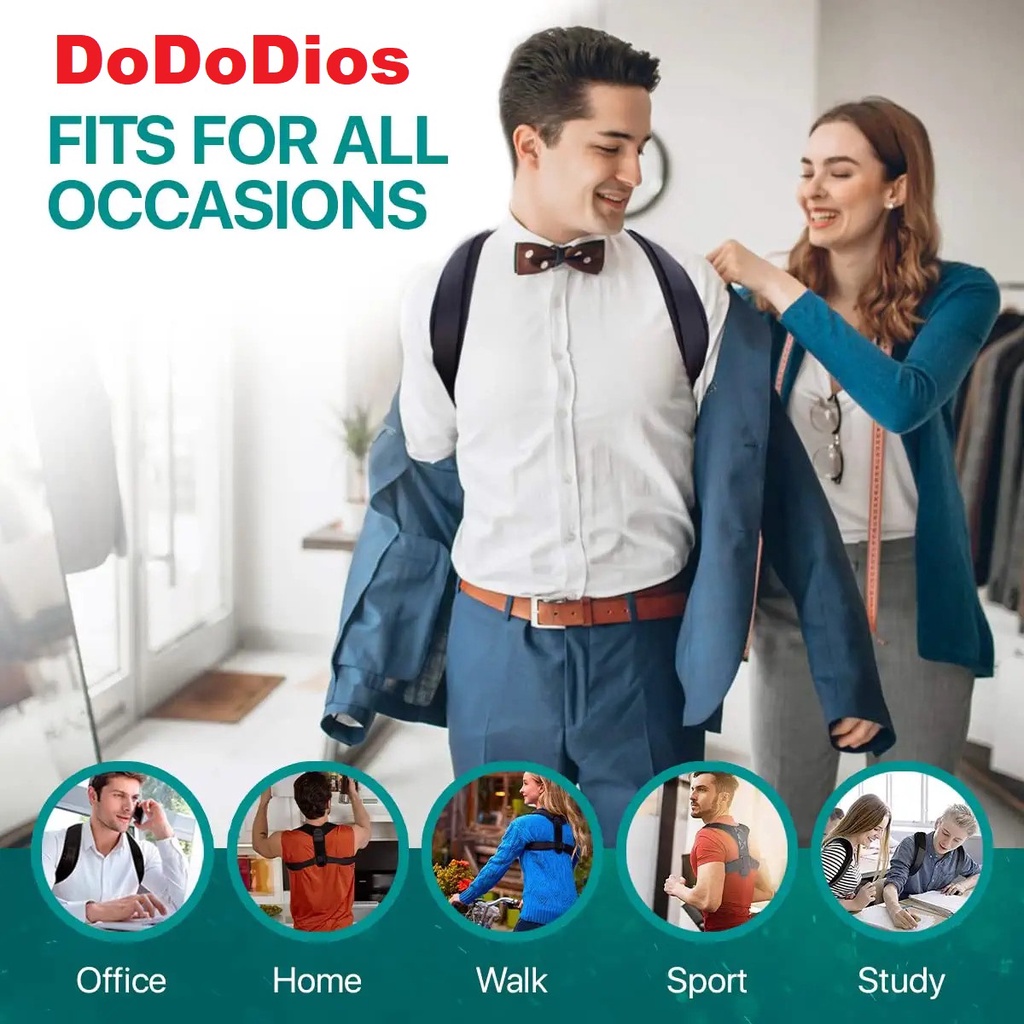 Nẹp chống gù lưng, cải thiện vóc dáng - chính hãng DoDoDios
