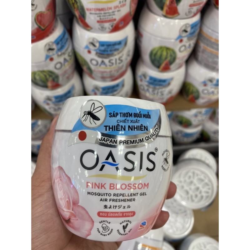 Sáp thơm phòng, đuổi muỗi OASIS 180g các loại