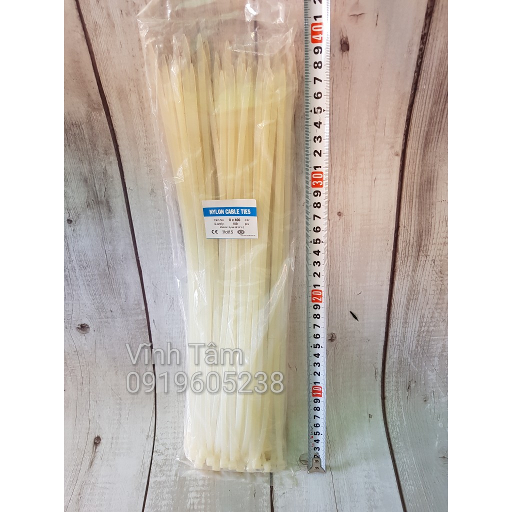 DÂY RÚT NHỰA gói 100 sợi đa năng nhiều size