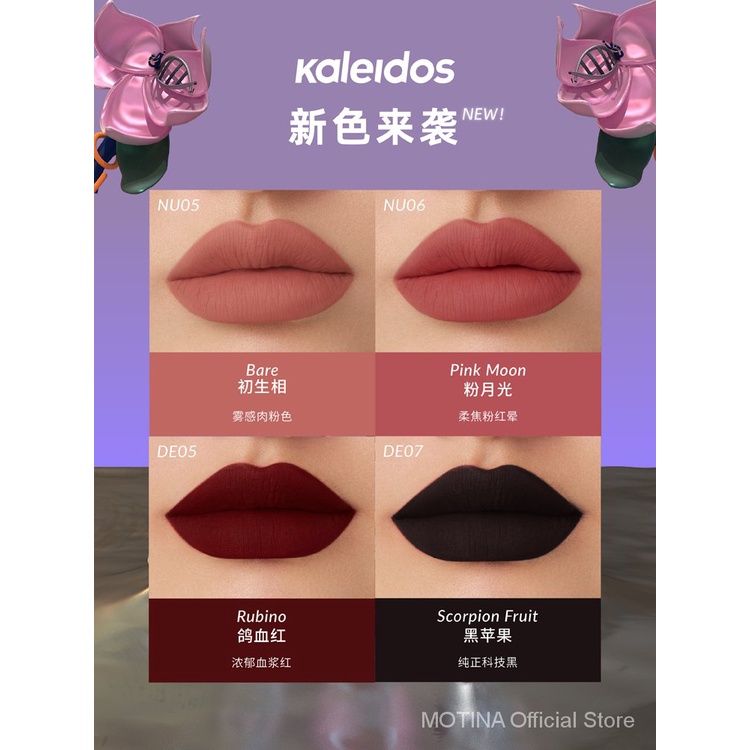 Son môi KALEIDOS tông lì trang điểm thời trang cho nữ