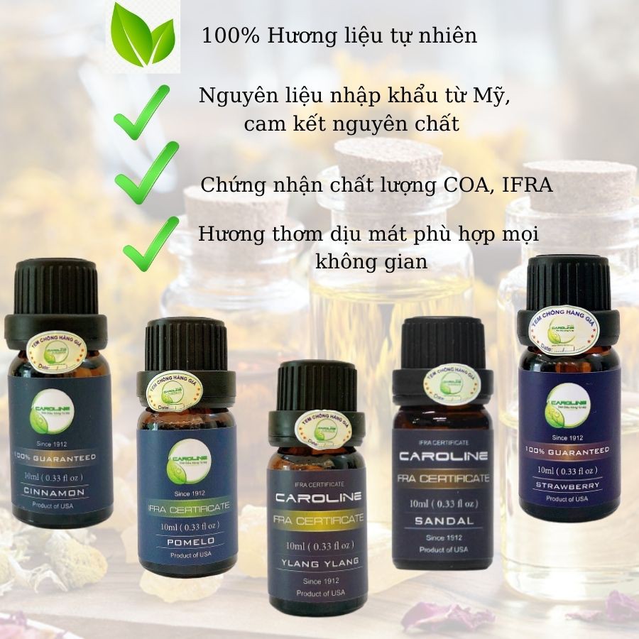 Tinh dầu nước hoa Caroline 10ml/50ml/100ml