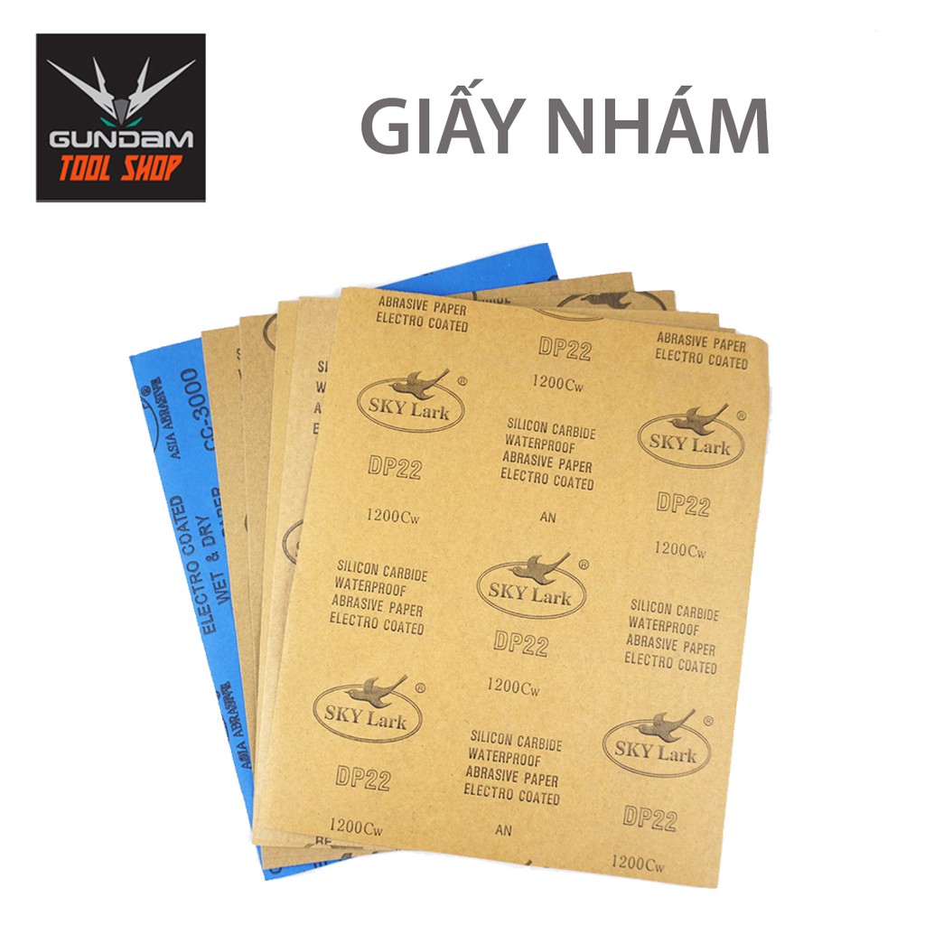 GIẤY NHÁM NƯỚC