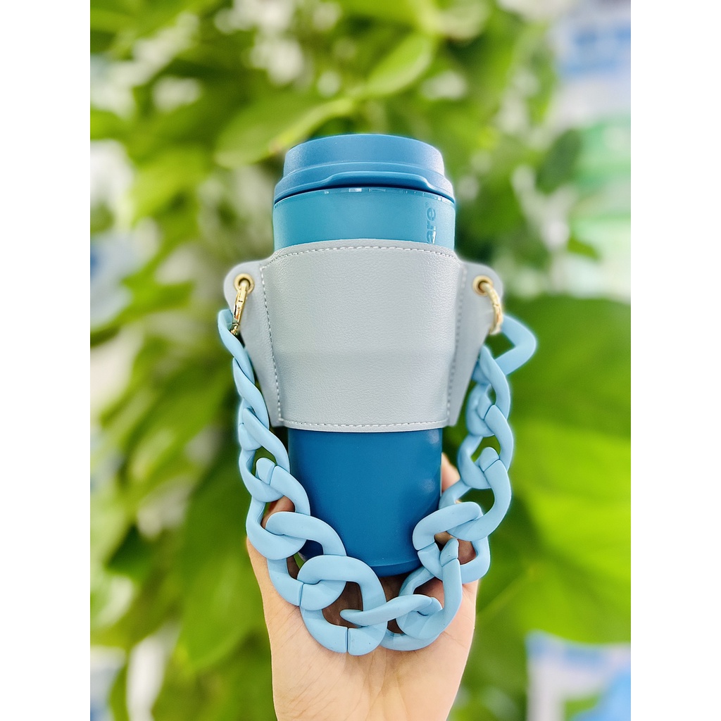 Ly đựng cà phê Coffee To Go 490ml Tupperware hoàn toàn kín khí chất liệu nhựa nguyên sinh an toàn