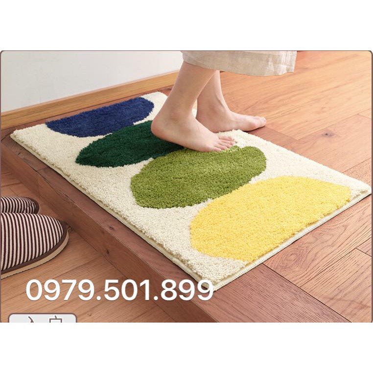 CAM KẾT Y HÌNH Thảm chui chân cao cấp 4 Lá( Size 45*65)