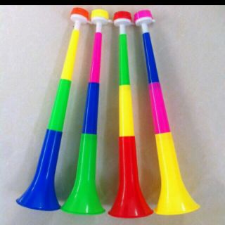 Đồ Chơi Kèn Thổi Cổ Vũ Ráp Dài 3 Khúc Bằng Nhựa