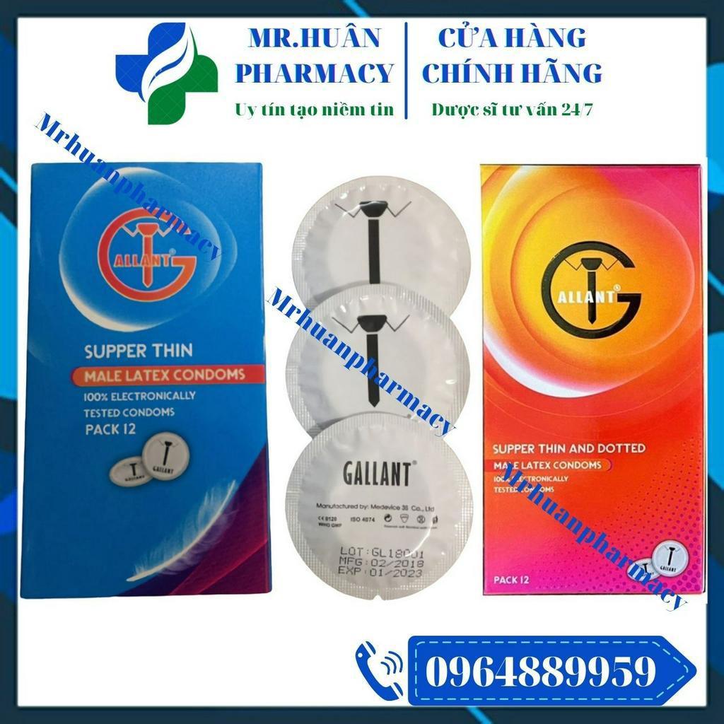 Bao cao su Gallant Super Thin - Sản xuất theo công nghệ Hàn Quốc