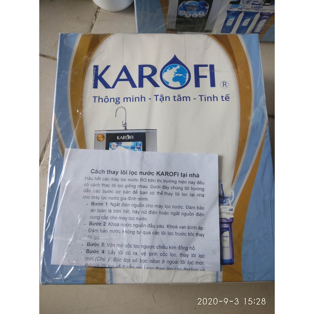 Lõi lọc nước Karofi số 1 2 3 | BigBuy360 - bigbuy360.vn