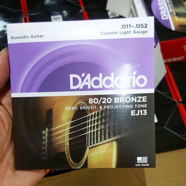 Dây Daddario acoustic Ej13