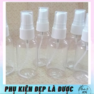 Lọ chiết mỹ phẩm dạng xịt dung tích 50ml, 100ml