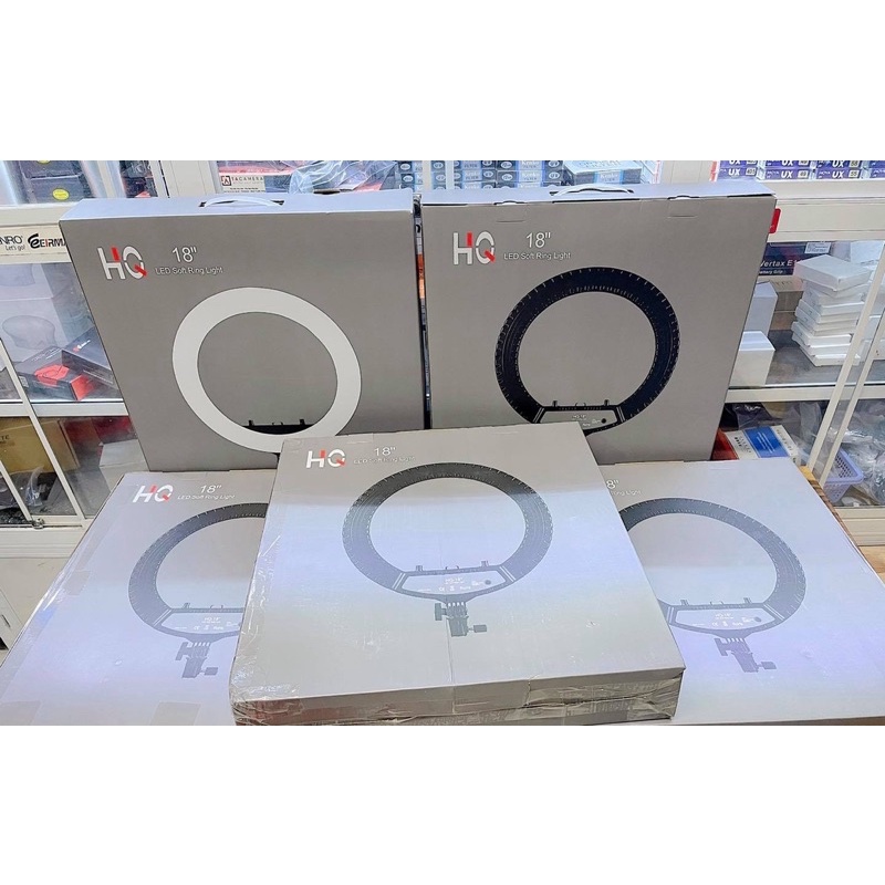 Đèn LED Ring Livestream HQ-18 (45cm) - Tặng kèm chân đèn