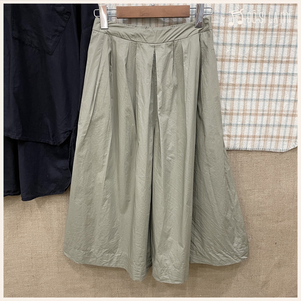 Combo Áo Sơ Mi Dài + Quần Culottes | Secondhand | Đô Si La Mi | A87 |