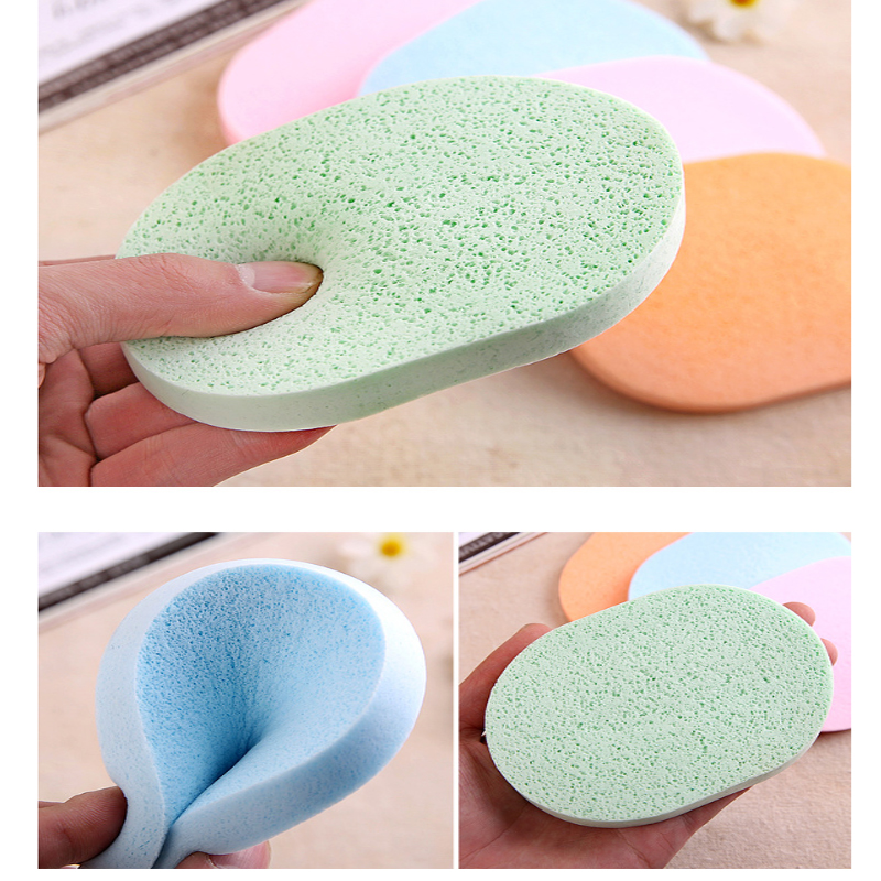 [Hàng mới về] Mút Tẩy Trang Có Thể Tái Sử Dụng Tiện Lợi