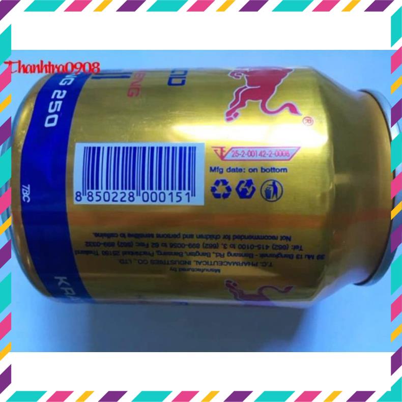 Nước tăng lực Redbull Thái Lan - lon 250ml