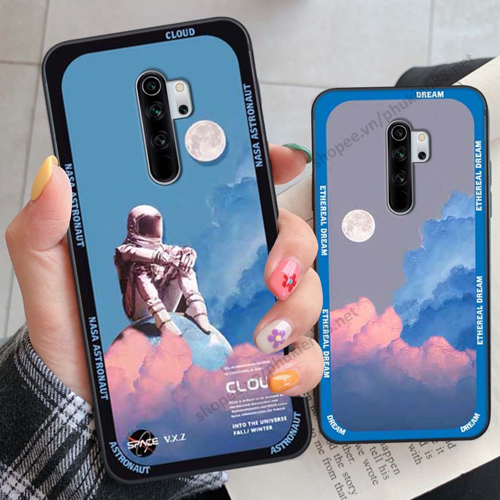 Ốp Xiaomi Redmi Note 8 / Note 8 Pro hình vũ trụ, mountain, cloud phong cách cá tính