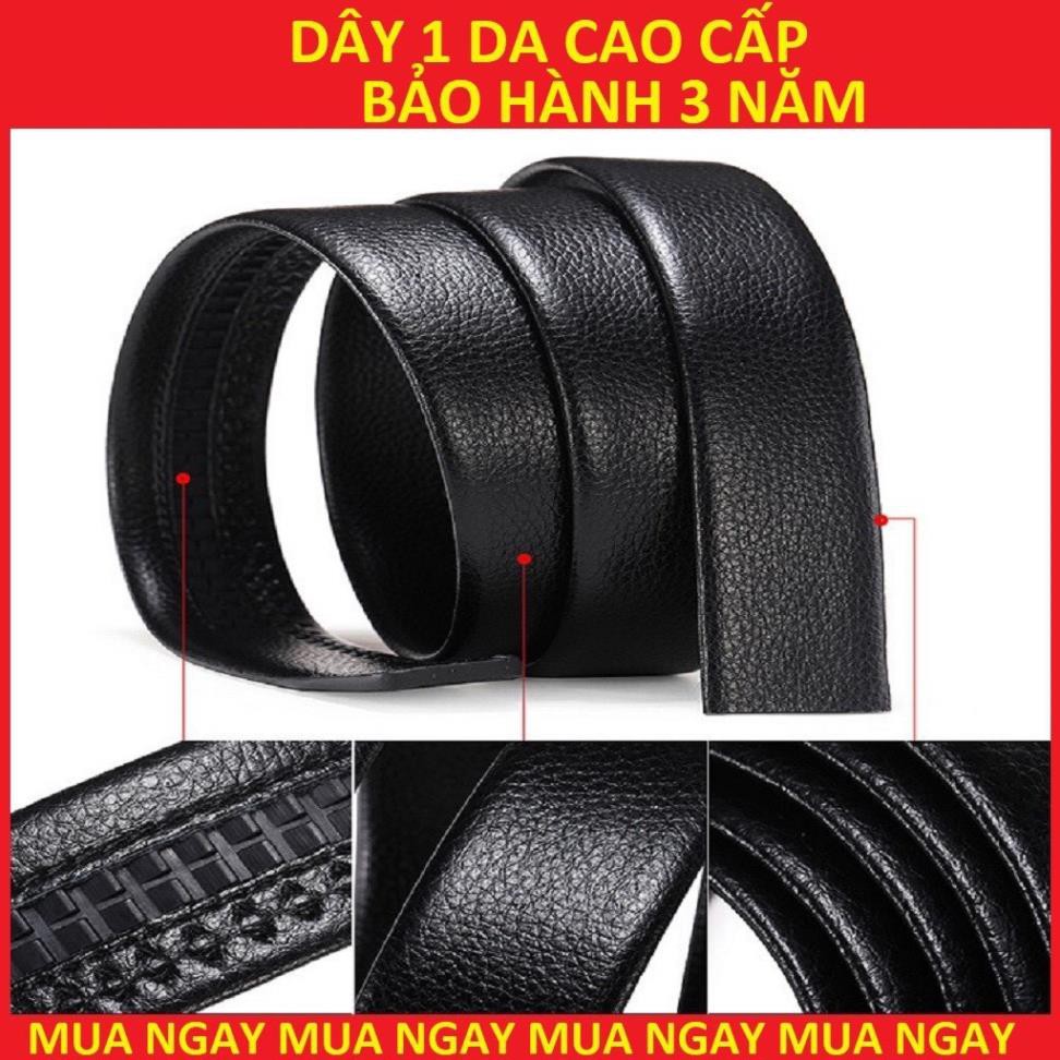 Thắt Lưng Da Nam Siêu Xịn Khóa Tự Động Cao Cấp Dây Nịt Da Bò 100% Chính Hãng Hiệu Baellerry Mạ Bạc Nam Tính TLO39622 !