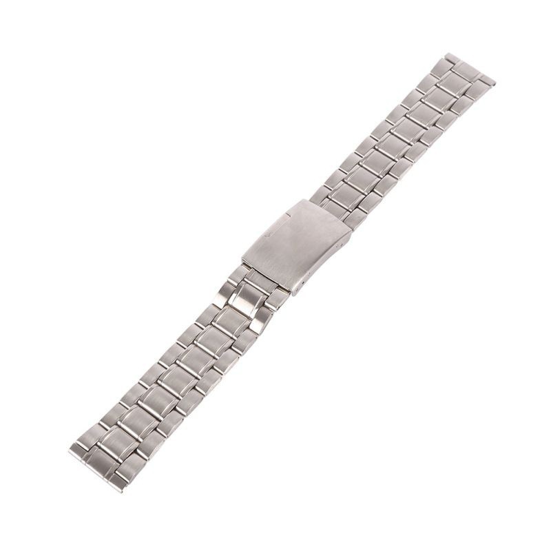 Leisure Watchbands Stainless Steel Watch Band Strap Straight