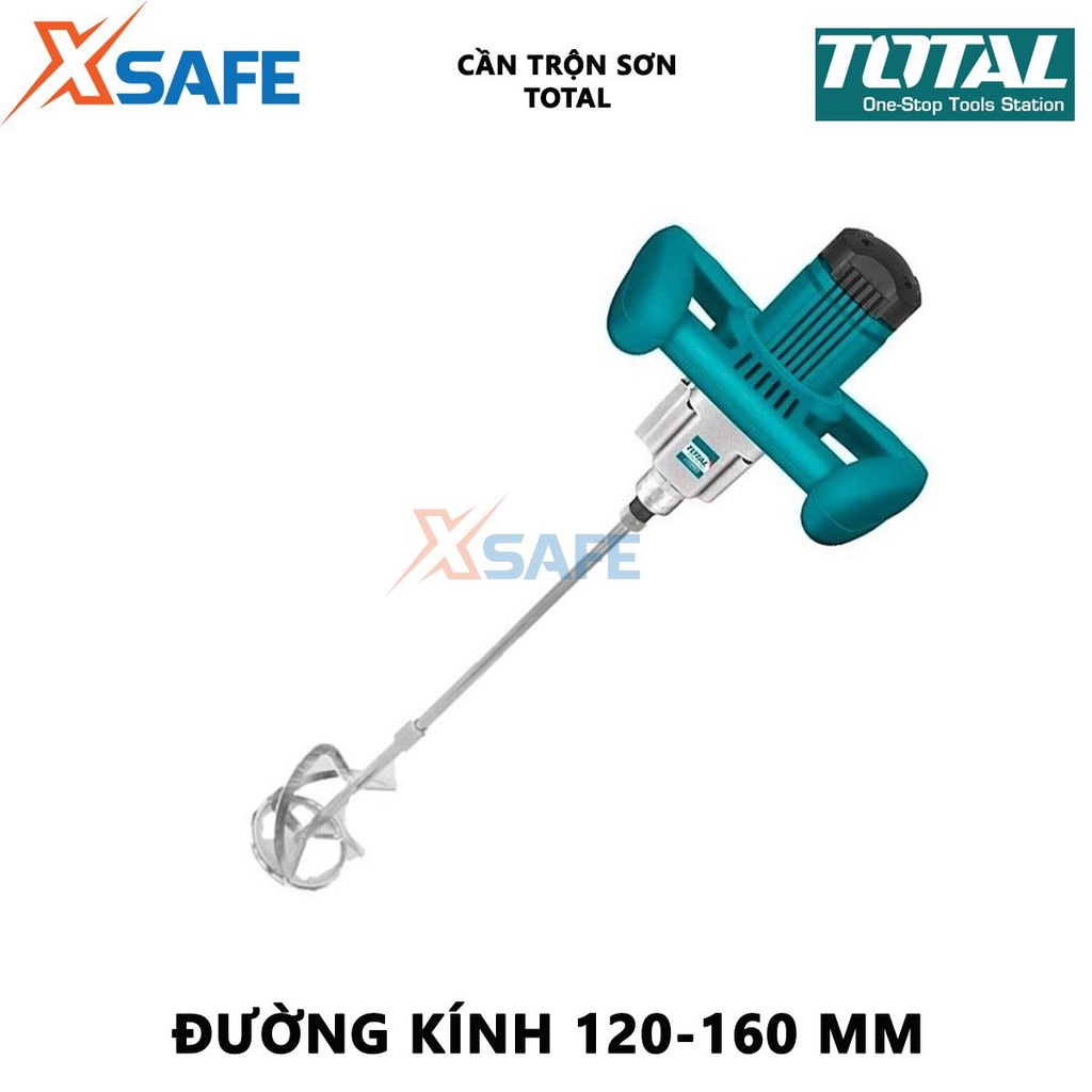Cần trộn sơn TOTAL Phụ kiện máy khuấy sơn tổng chiều dài 600mm, gắn với khớp nối M14x2