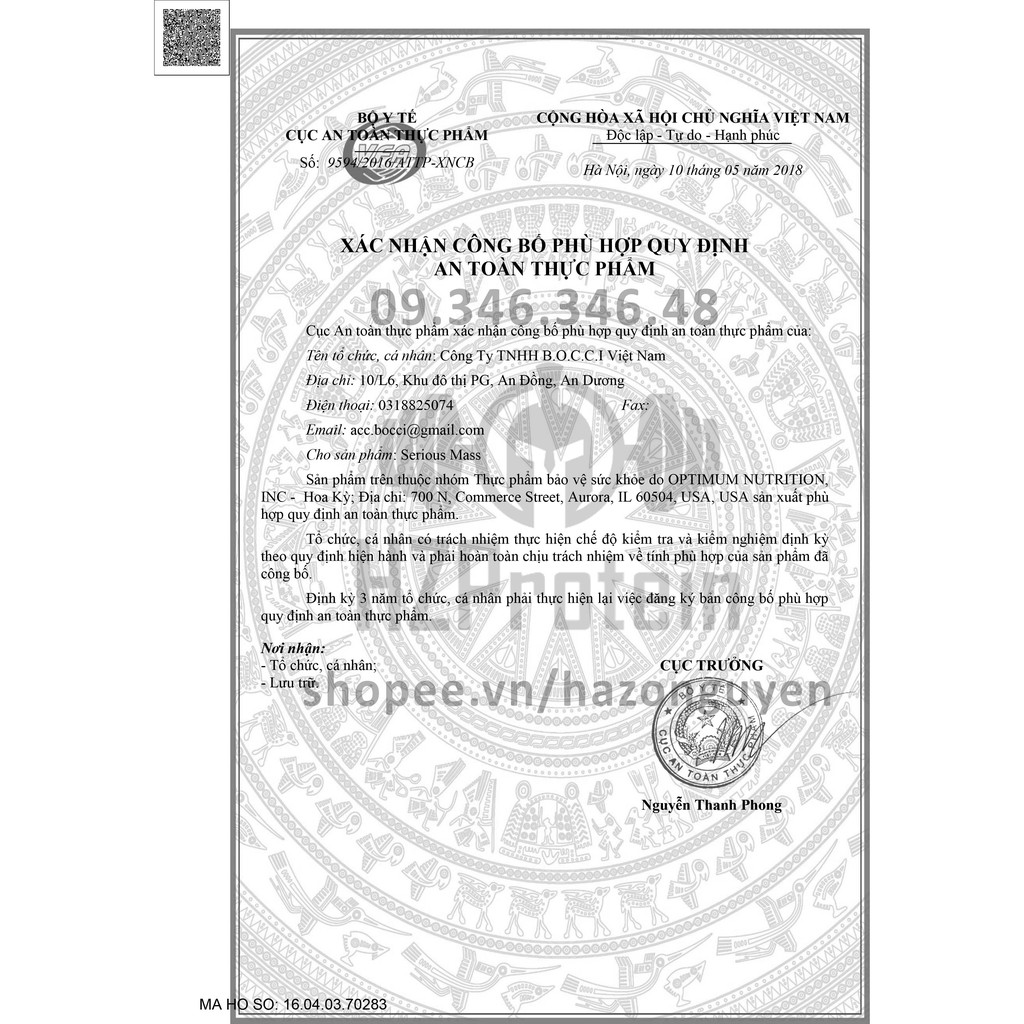 SERIOUS MASS 12lb (5,4KG) - SỮA TĂNG CÂN BỔ SUNG VITAMIN KHOÁNG CHẤT | BigBuy360 - bigbuy360.vn