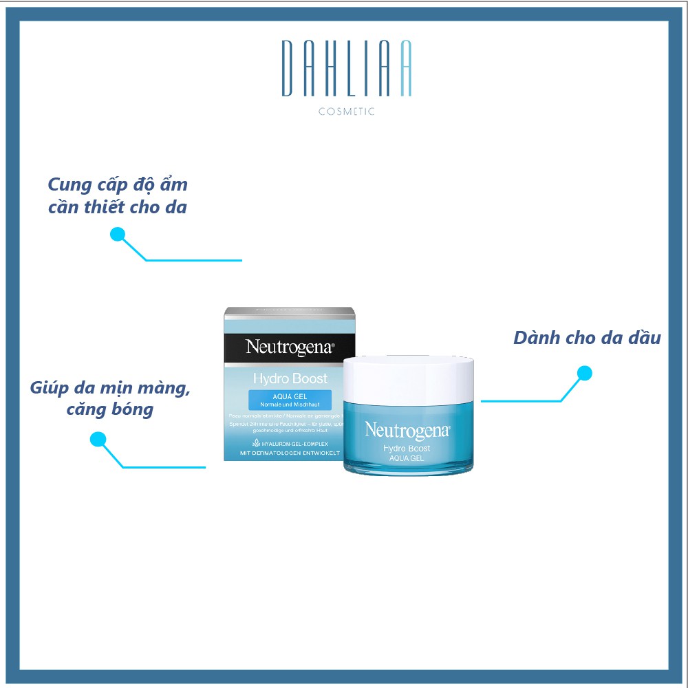 Kem Dưỡng Ẩm-Cấp Nước Neutrogena Hydro Boots Water Gel [Kèm Ảnh thật + Video]