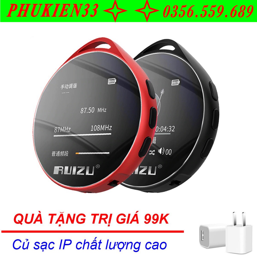 (Quà tặng 99k) Máy nghe nhạc Ruizu M10,chất lượng cao,bluetooth,lossless