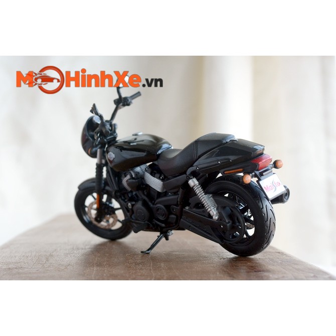 MÔ HÌNH XE 2015 HARLEY-DAVIDSON STREET 750 1:12 MAISTO