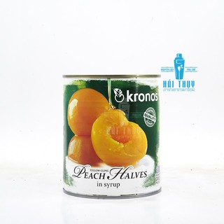 Đào ngâm Kronos lon 825g