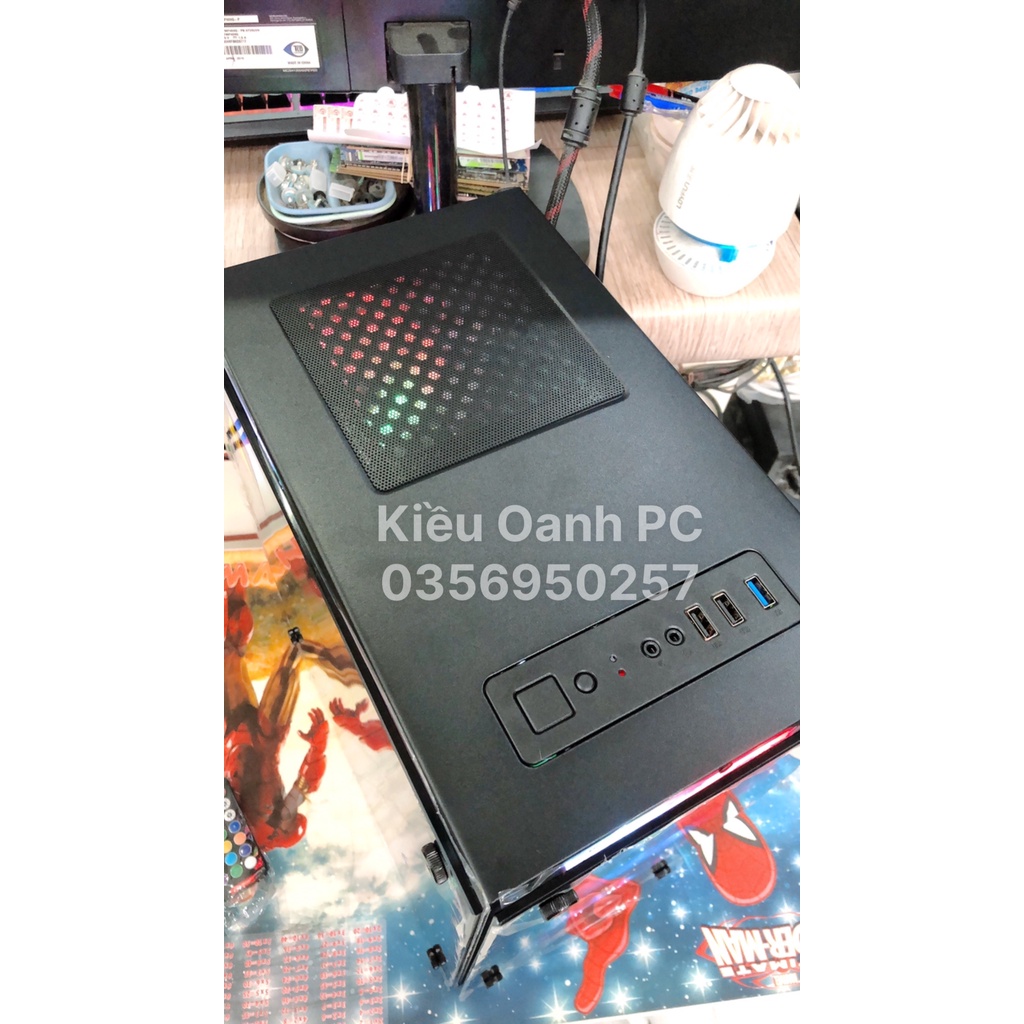 Vỏ Case ( Vỏ máy tính) Cesar Snow , Cesar Light (Mini Tower/Màu đen) _ giá siêu rẻ